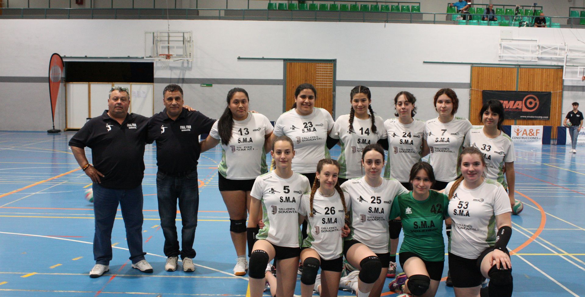 Vóley Femenino Grupo - SMA Barbastro